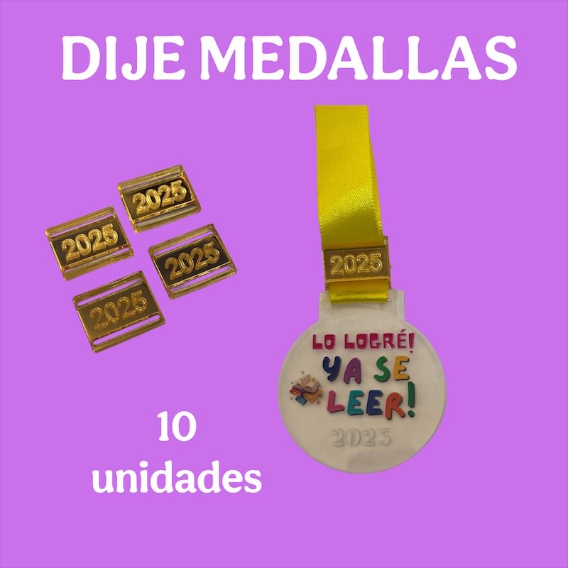 DIJE MEDALLA 2026