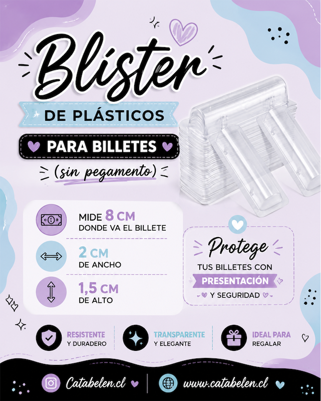 Blíster plásticos sin pegamento